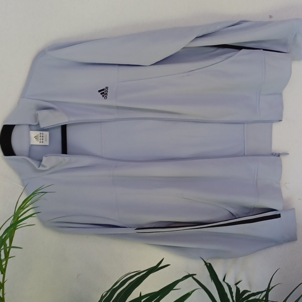 Adidas Lightweight Polyester Jogging Jacket, Heat… - image 5